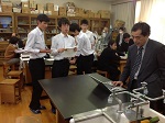 明和高校 SSH の授業風景